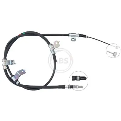 Cable de accionamiento, freno de estacionamiento A.B.S. K17500 Hecho A Mano